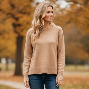 Rachel Zoe Cashmere Sweater in Beige
